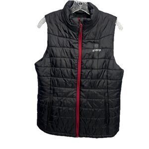 Ororo Heated Vest Mens Size M Black Quilted Puffer Insulated NO BATTERY PACK